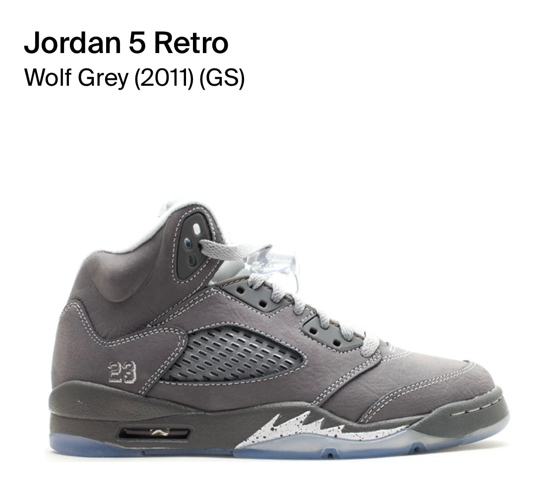 Jordan 5 “Wolf Grey”