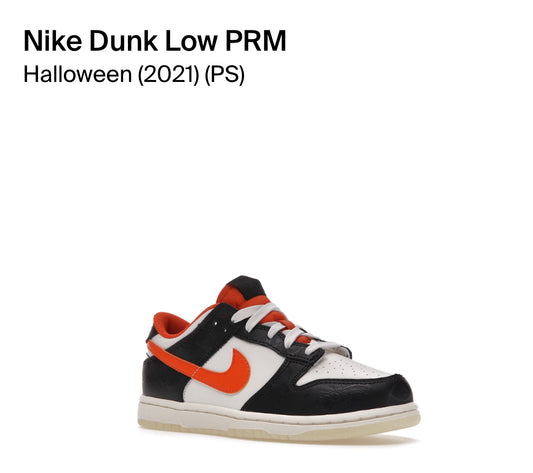 Nike Dunk “Halloween” PS